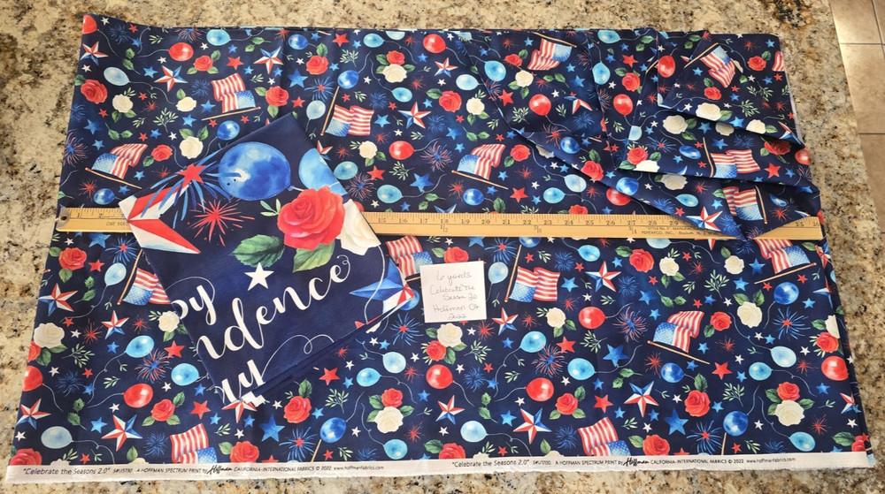 Celebrate the Holidays 2.0 by Hoffman Fabrics Cotton Quilt Sew Craft 6+ 1 yard