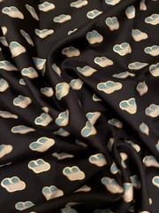 Authentic and rare Top Spanish designer luxury dress fabric, made in Italy