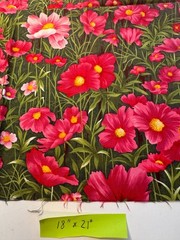 Floral Fabric Lot – Approx. 12 Yds Total Quilting Cotton Brights & Cottagecore