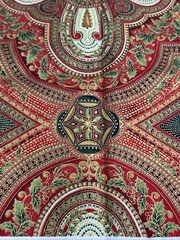 Peggy Toole Robert Kaufman Holiday Flourish 12409 Japan Quilting Fabric 1 Yd