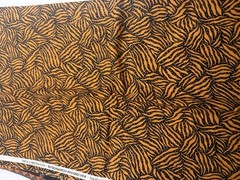 Folkloric Fun JJILL LAMB Troy African Zebra Cotton Quilt Fabric Animal Print 2yd