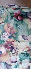 Floral Print House N’ Home Fabrics & Draperies Upholstery 4 +33″ Yds By 57″W New
