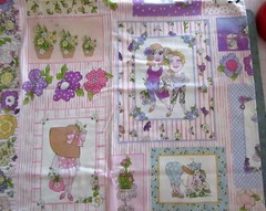 Loralie Harris Fabric GARDEN GALLERY Panel