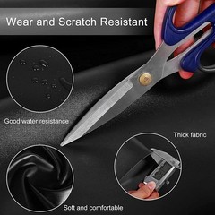 Faux Leather 1.0mm Thick Upholstery Leather 2 Yards 54″ x 72″ Vinyl Leather F…