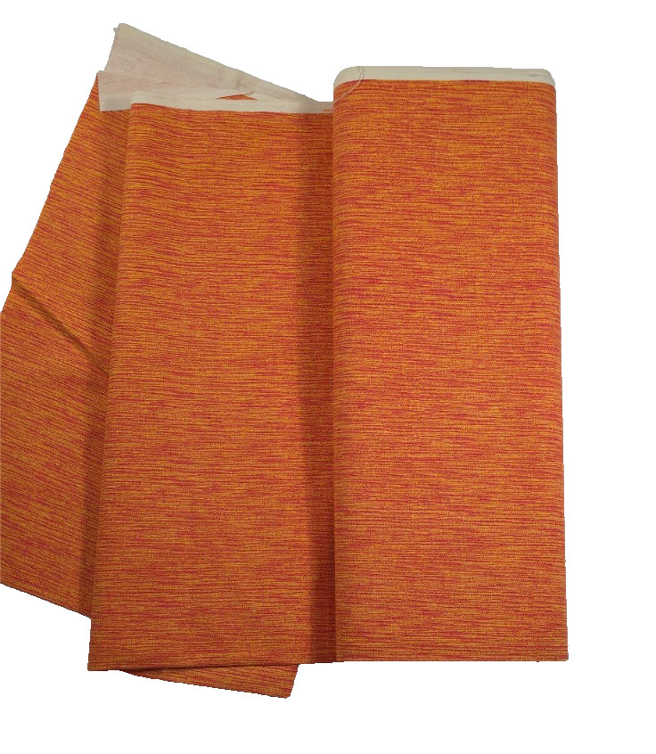 100% Cotton Canvas Orange Fabric – 46 Inch x 8 Yards – Get All 8 Yards – Zinck’s