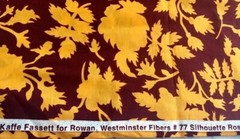 KAFFE FASSETT SILHOUETTE TORTOISE 1/2 yard GP77 original issue 2 available