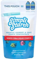 Dissolvable Liquid Starch Powder Mix – 128 Oz for Fabric Stiffening, Wrinkle Rem
