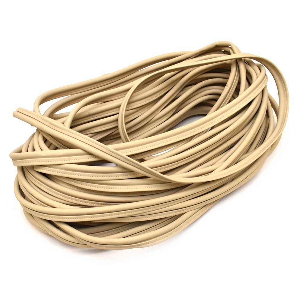 Avalon Boat Puff Cord Welting 077123 | Beige 1 x 3/8 Inch (50 YD)