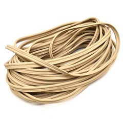Avalon Boat Puff Cord Welting 077123 | Beige 1 x 3/8 Inch (50 YD)