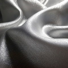 Silver White Crystal Shimmer Lame Fabric 58″ By The Yard Metallic Costume Cloth