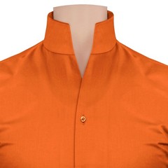 Orange Oxford Cotton Fabric by Yard Dual Tone Sewing Quilting Upholstery Textile