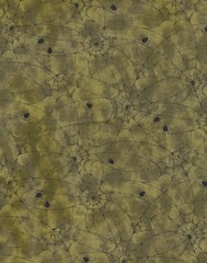 Red Rooster “In the Wev” Green Spiders Fabric Cotton 1 – 2/3 Yard