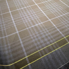 Ermenegildo Zegna 98% Wool 2% Silk Fabric Gray Check 3.4m / 3.7yd Italy Suit