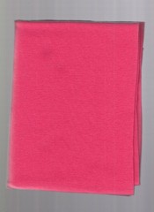 1 yard fabric ribbing pink 50% cotton 50% polyester 27″ wide