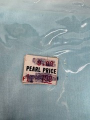 Lot of 15 New 100% Pure Silk Habotai Fabric Squares 27×27 Light Blue Hong Kong
