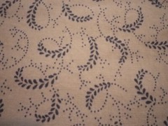 New Fabric – 42″ Wide – Blue Wheat – 1.83 yards ( 66 inches) unbranded