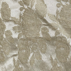 Floral Gold Satin Jacquard Brocade Fabric – 60″ Wide x 1.30 Yards