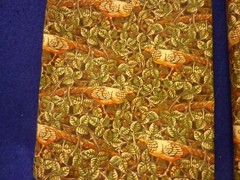 SPRINGS INDUSTRY PHEASANT HOLLOW FABRIC REMNANT 2 PIECES EACH 44” W X 39” L