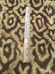 WILD ANIMAL snake python looking PRINT 100% COTTON FABRIC by the yard #16