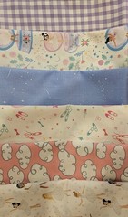 Curated Assorted Brands Fat Quarter Bundle 11 Pieces Ballet Theme/Pastel Colors