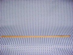 3-5/8Y Brunschwig & Fils 8015112 Briquetage Blue Brocade Upholstery Fabric
