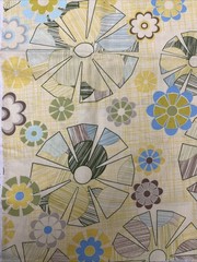 Free Spirit In My Room Jenean Morrison Lazy Afternoon PWJM 070 Floral 44 W 1 yd