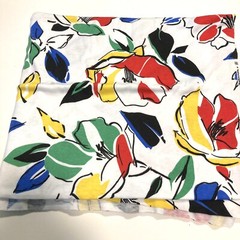 Burlington Prints Mid Century Design Red Black Quilting Flannel Material 58X58