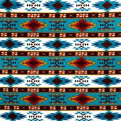 Tribal Stripe Native American Fleece Fabric – 60″ Wide – Sold by Yard & Bolt