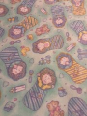 Fabric Baby And Things Fleece Material 60 L X 35 1/2 W Multicolor