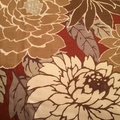 Decorator Fabric ROBERT ALLEN Earthy Flowers