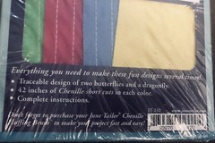 June Tailor Chenille Quick Kits Things with Wings Complete Project Craft Kit NEW