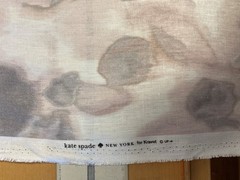 Designer Watercolor Floral Fabric, 100% linen.,7.5oz., 255gsm, BTY, Swatch Avail
