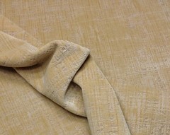 DONGHIA HEIRLOOM VINTAGE ANTIQUE BEIGE GOLDEN VELVET HIGH END FABRIC BY THE YARD