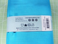 Fabric Palette 2-Yard Solid Color Cuts – Turquoise 72″x42″ Cotton New on Card