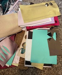 A lot of Faux leather for earring making, lots of colors and styles