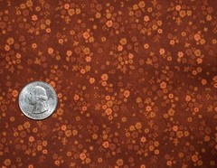 Classique Quilt Fabric Paintbrush Studio Orange Floral Cotton 1 Yd & 29″ x 42″
