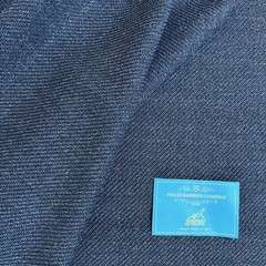 VBC Supersonic Fabric – Navy Blue Wool Jersey Knit Stretch – 2.2m Jacket Italy