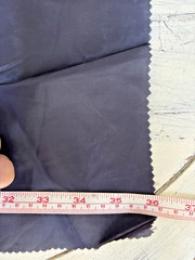 Black Polyester Lining Fabric 36×50 Lightweight Apparel Craft Sewing DIY