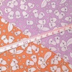 USA Cotton Feed Sack Reproduction Fabric 2 Colors