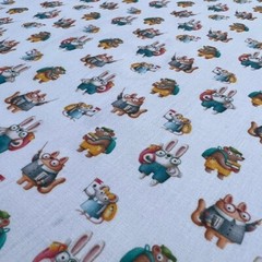 Crafts Fabrics Teacher’s Pet Back to School Nerd Backpack 140cm Cotton Fabric