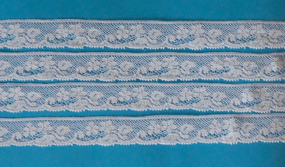 ~ 632 Doll Heirloom Sewing M PULLEN SMOCKING French Val Edge Lace EDGE ~