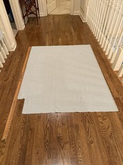 Thibaut Performance Fabric – Darcy in Sterling, 2 Yards Plus Remnant