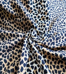 NEW ANIMAL PRINT JAGUAR CHEETAH DRAPERY FURNITURE UPHOLSTERY FABRIC 71″ L 59″ W