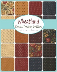 WHEATLAND 40 pc Sample Set Moda Kansas Troubles sew quilting Fabric
