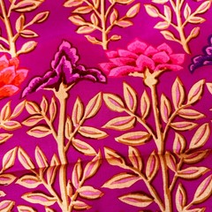 “Mughul” By Kaffe Fasset, For Roan Fabics PGP-161, Pink
