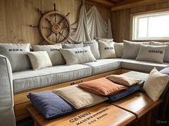 Outdoor Canvas Waterproof Fabric 600 Denier Blocks Heat and Reduce Glare 24color
