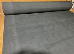 60oz. Dupont Hypalon Hank Fabric Material in Black 60″ Wide BY THE YARD