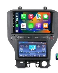 Dual Screen for Ford Mustang Car Radio 2015-2021 Head Unit Auto Stereo Open Box