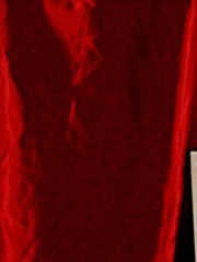 1 OneYard Burgundy / Maroon Vintage Satin Fabric 45″ Wide one piece is 7 1/2 yd