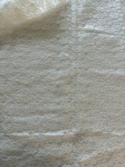 White Lace Floral Fabric 2.5 Yards Wedding Bridal Crafts